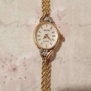 Croton 10kt YG Watch